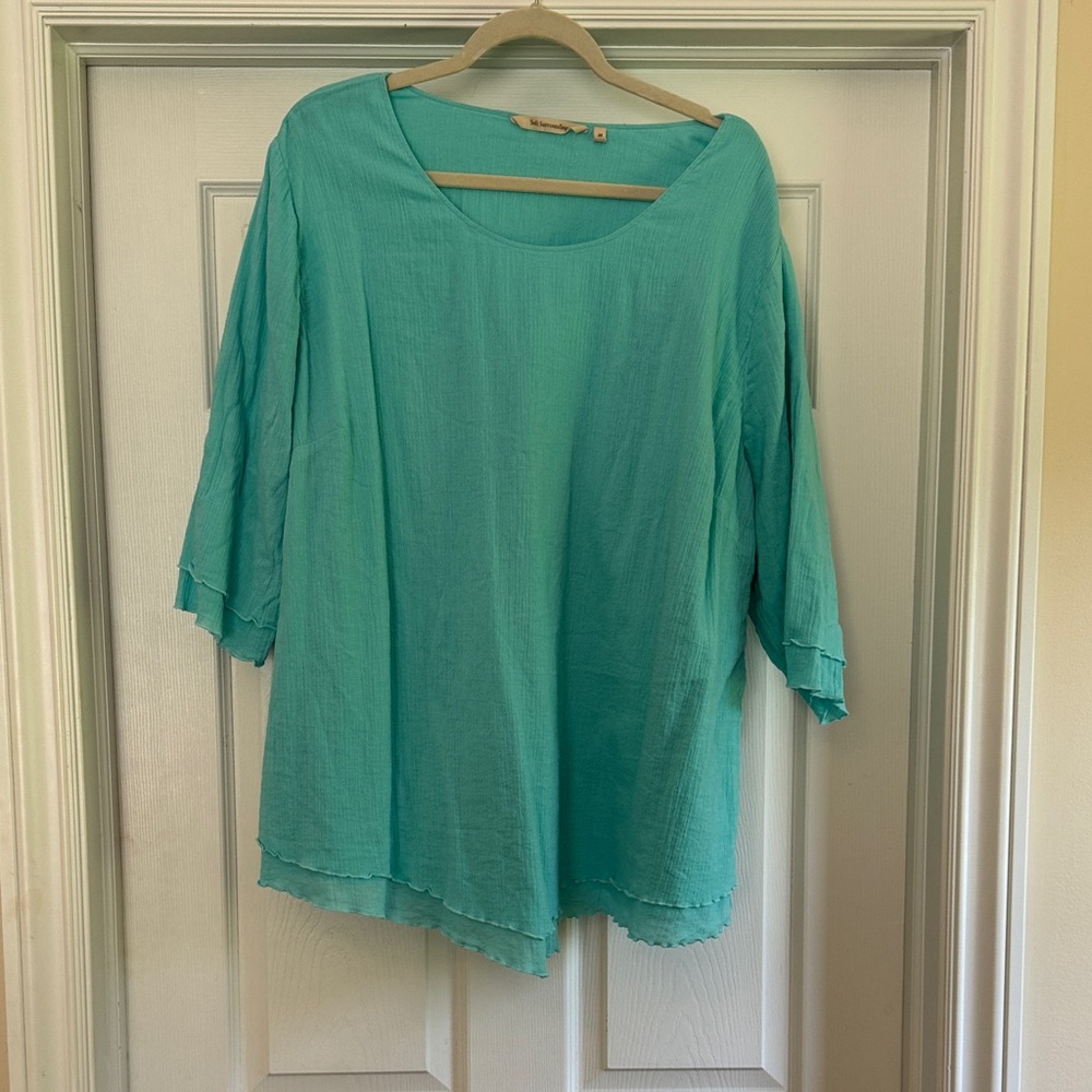 Teal Women's Top